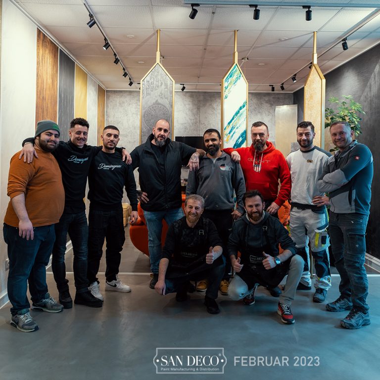 Gruppenfoto aus dem SanDeco Workshop